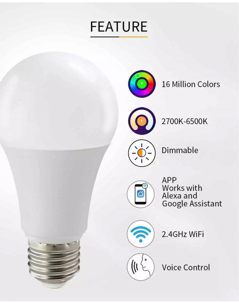 AW Lighting RGB Smart Bulb