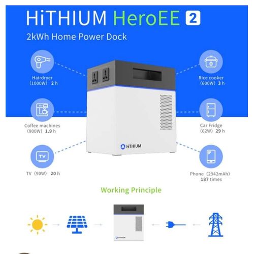 Hithium 2kwh the Best Solar Generator
