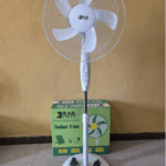 16” Solar DC Fan – Stay Cool Anywhere, Anytime