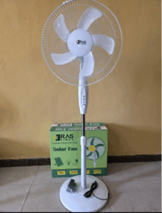 16” Solar DC Fan – Stay Cool Anywhere, Anytime