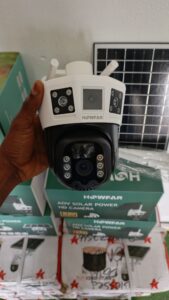 DUAL LENS AI SOLAR CCTV CAMERA by odsmarket.com.ng